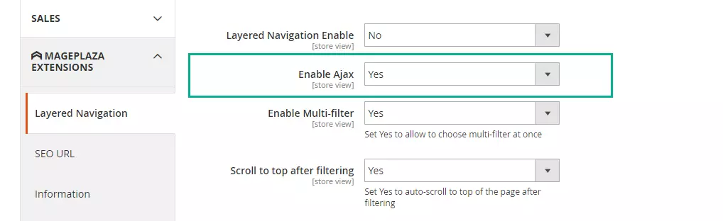 Ajax Layered Navigation: Compatible Layered Navigation